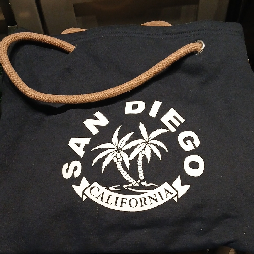San Diego California Sweatshirt Tote Bag